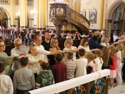 Rozpoczęcie przygotowania do I Komunii Świętej i poświęcenie darów dzieci komunijnych, 21.09.2025